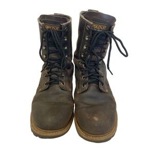 Carolina Work Boots CA4821 600 Gm Leather Insulated Waterproof Mens 10 EE Brown